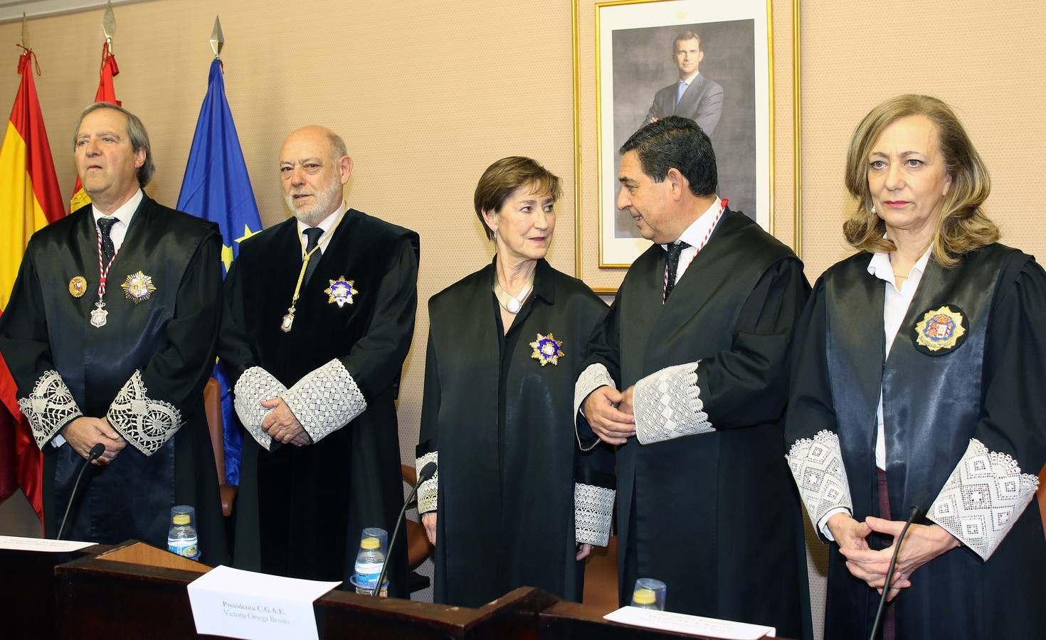 Julio Sanz Orejudo toma posesión como presidente del Consejo de la Abogacía de Castilla y León