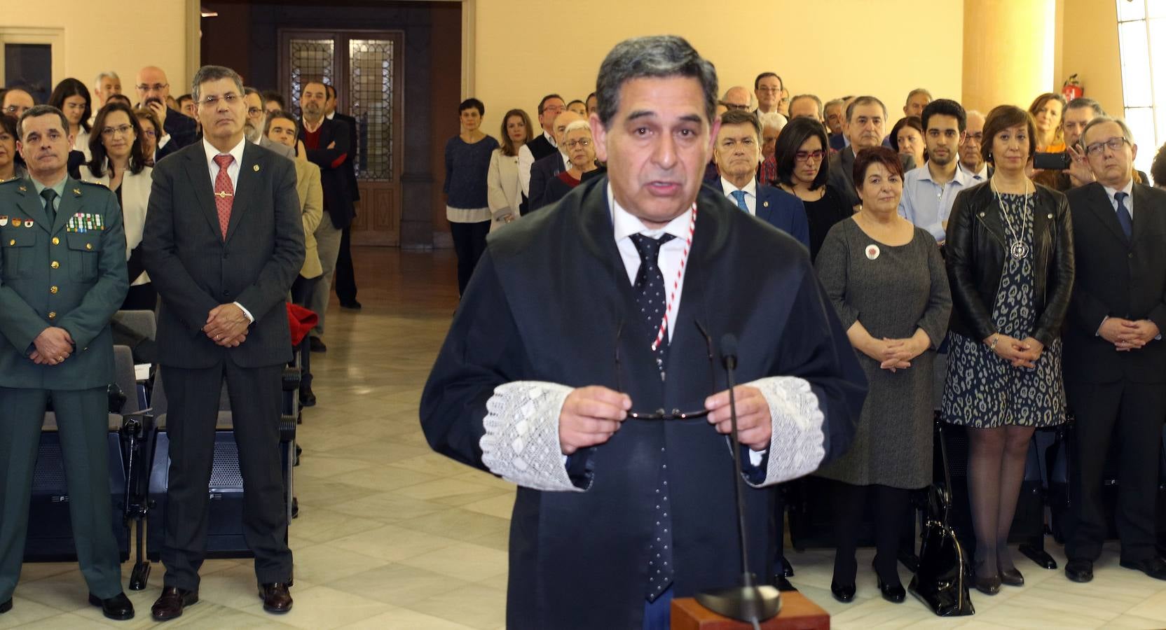 Julio Sanz Orejudo toma posesión como presidente del Consejo de la Abogacía de Castilla y León