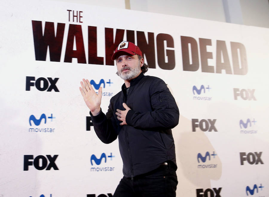 Los protagonistas de &#039;The Walking Dead&#039;, en la Gran Vía