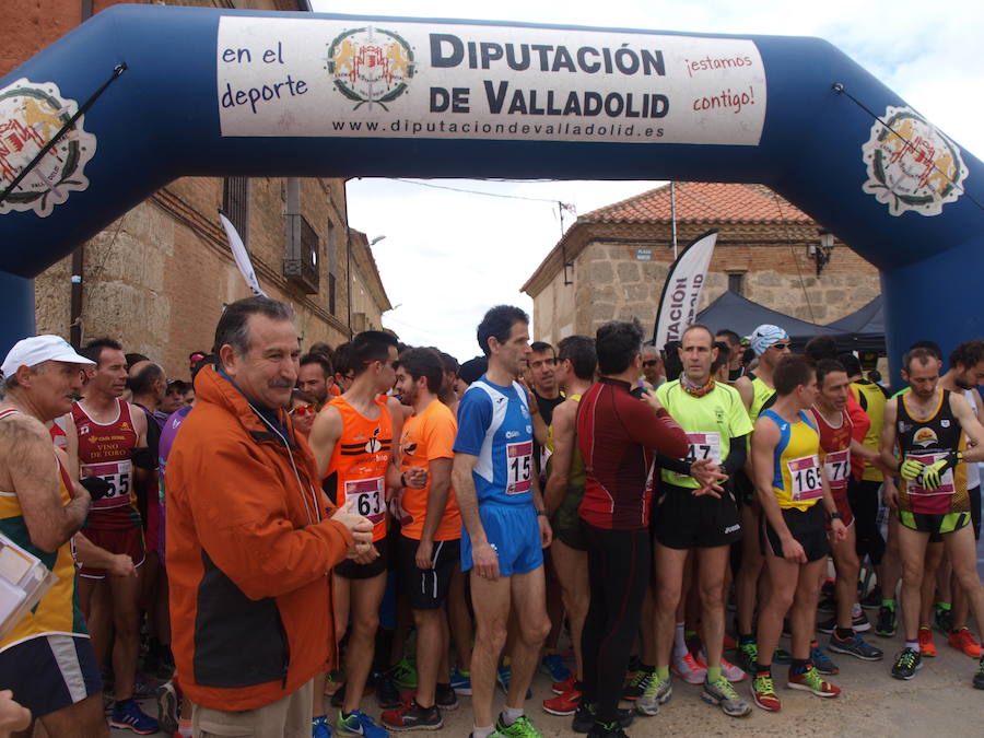 Primera prueba del circuito de las Cinco Leguas en Benafarces (Valladolid)