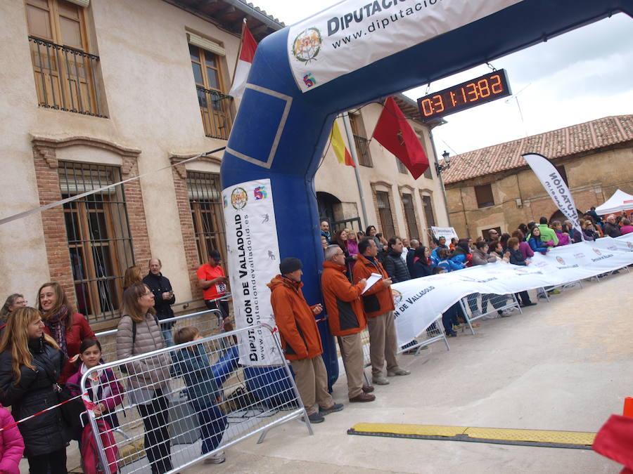 Primera prueba del circuito de las Cinco Leguas en Benafarces (Valladolid)