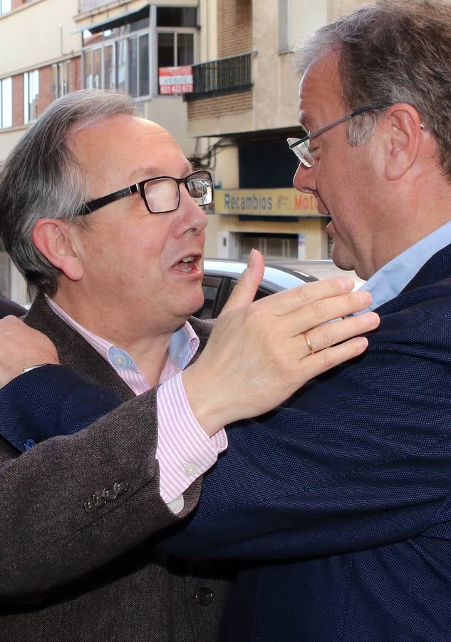 Antonio Silván busca apoyos en Segovia para presidir el PP de Castilla y León