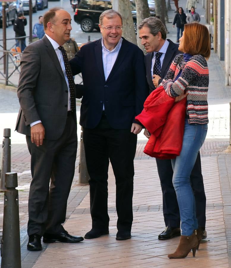 Antonio Silván busca apoyos en Segovia para presidir el PP de Castilla y León