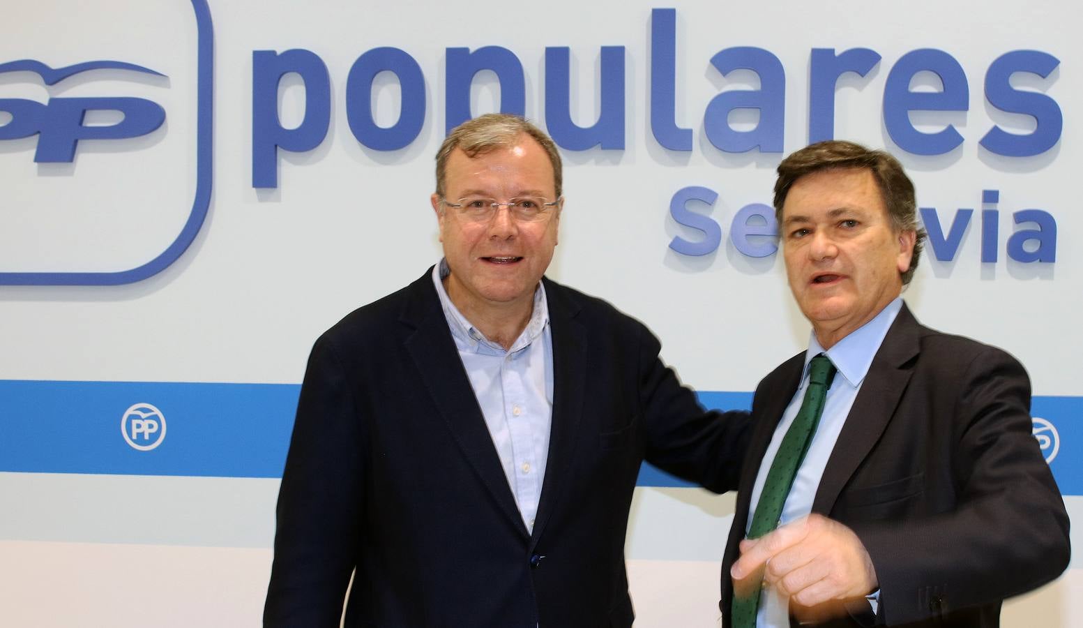 Antonio Silván busca apoyos en Segovia para presidir el PP de Castilla y León