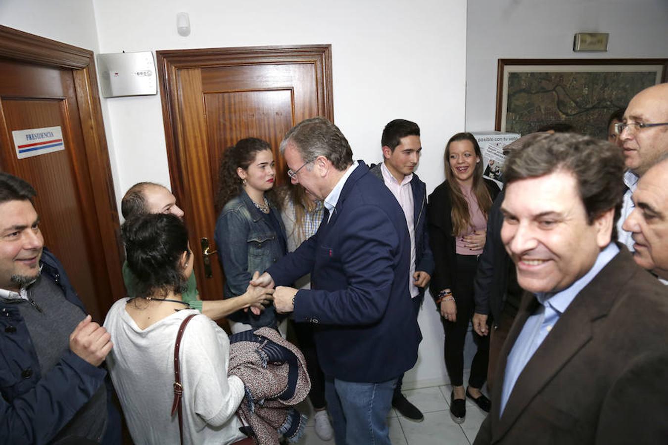 Antonio Silván visita Palencia en su campaña para optar a la Presidencia del PP de Castilla y León