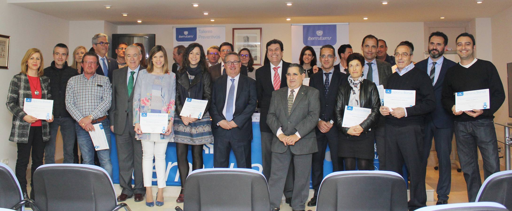 Ibermutuamur entrega en Palencia los reconocimientos a las empresas que han destacado por su bajo nivel de siniestralidad