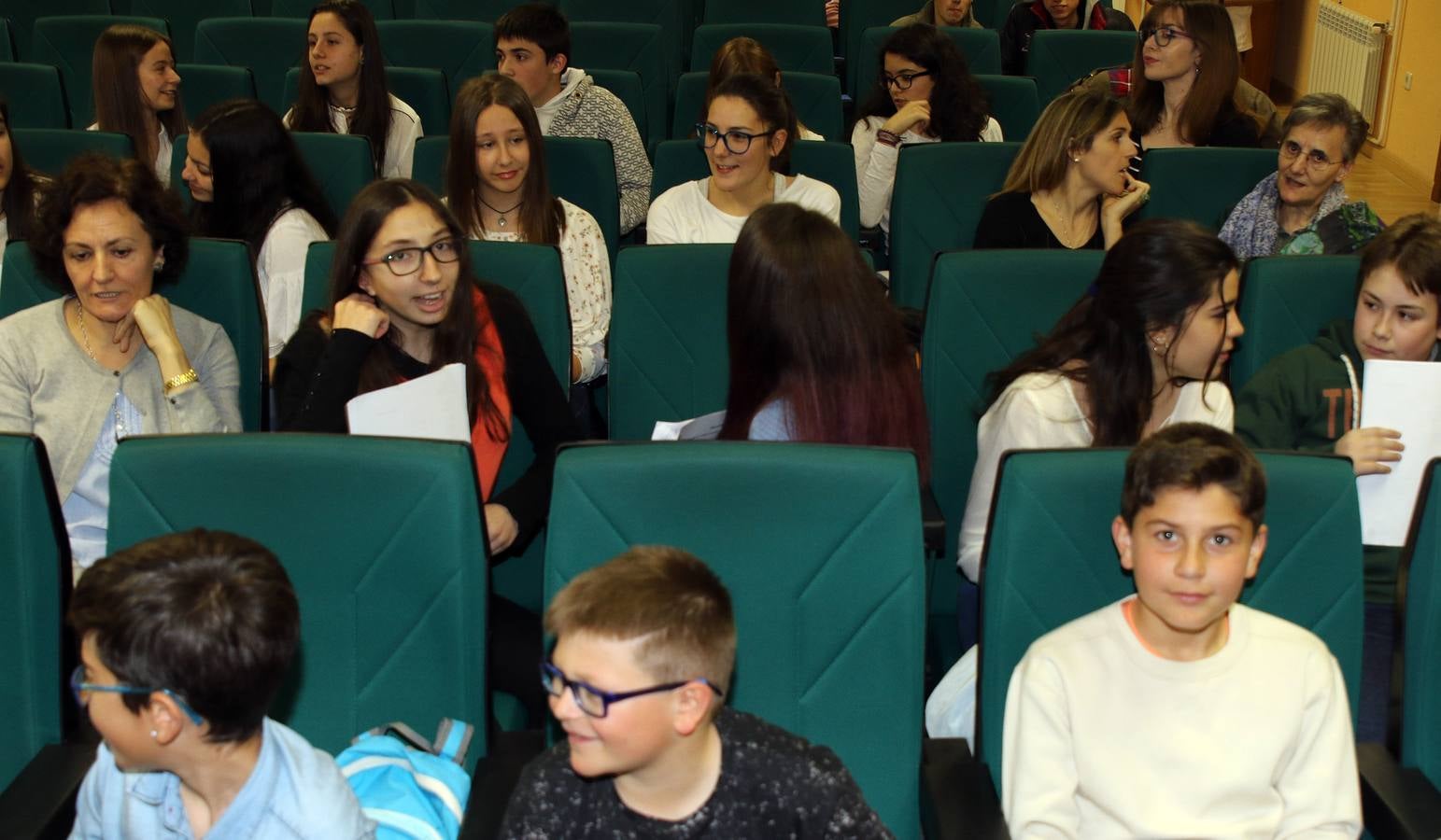 Semifinal del primer Certamen de Lectura en Público celebrada en Segovia