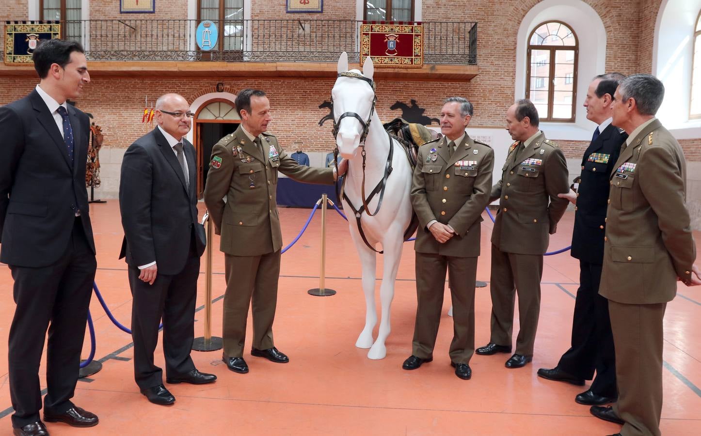 Homenaje al caballo en la Academia de Caballería de Valladolid