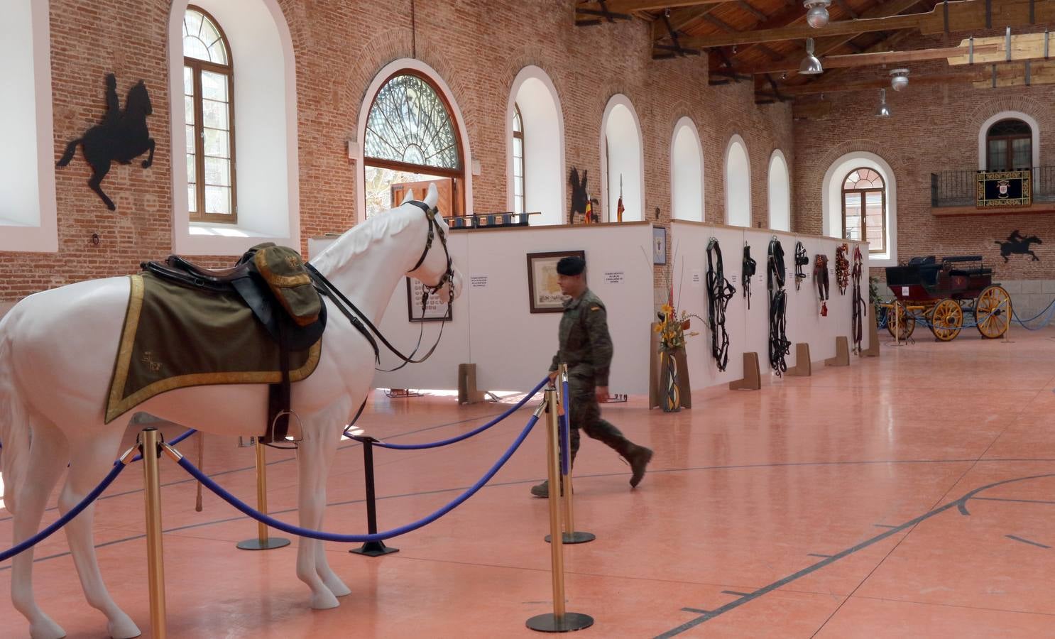 Homenaje al caballo en la Academia de Caballería de Valladolid