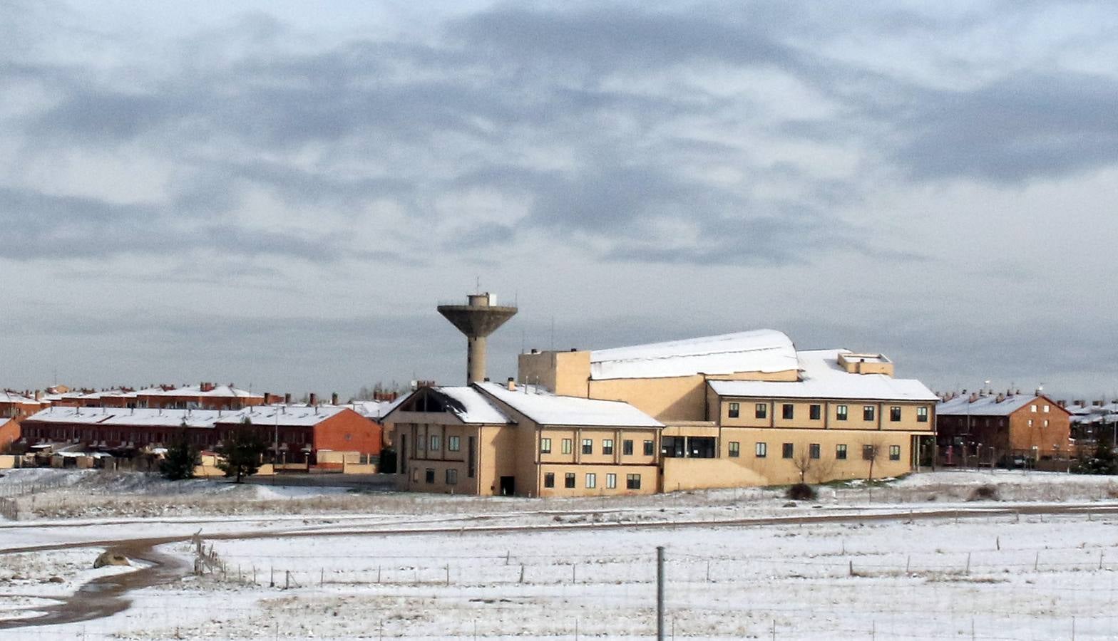 Jornada de frío invernal y nieve en Segovia