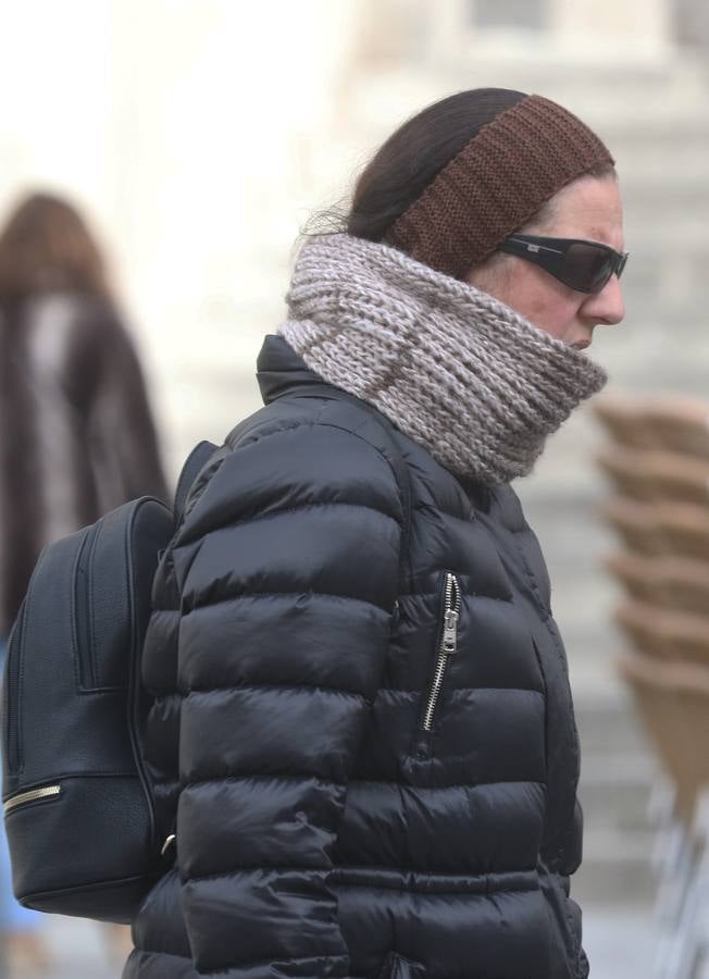 Jornada de frío invernal y nieve en Segovia