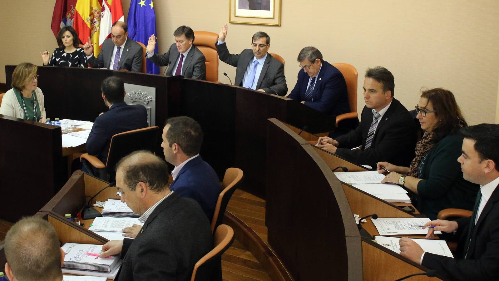 Pleno en la Diputación de Segovia