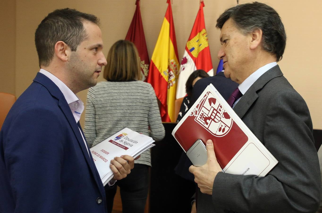 Pleno en la Diputación de Segovia