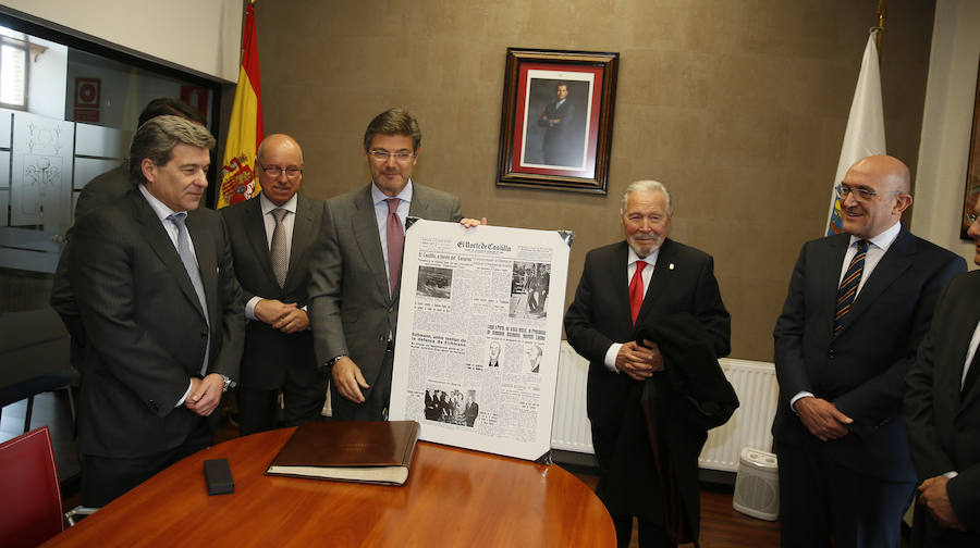 Entrega de la Orden de San Raimundo a Zenón García