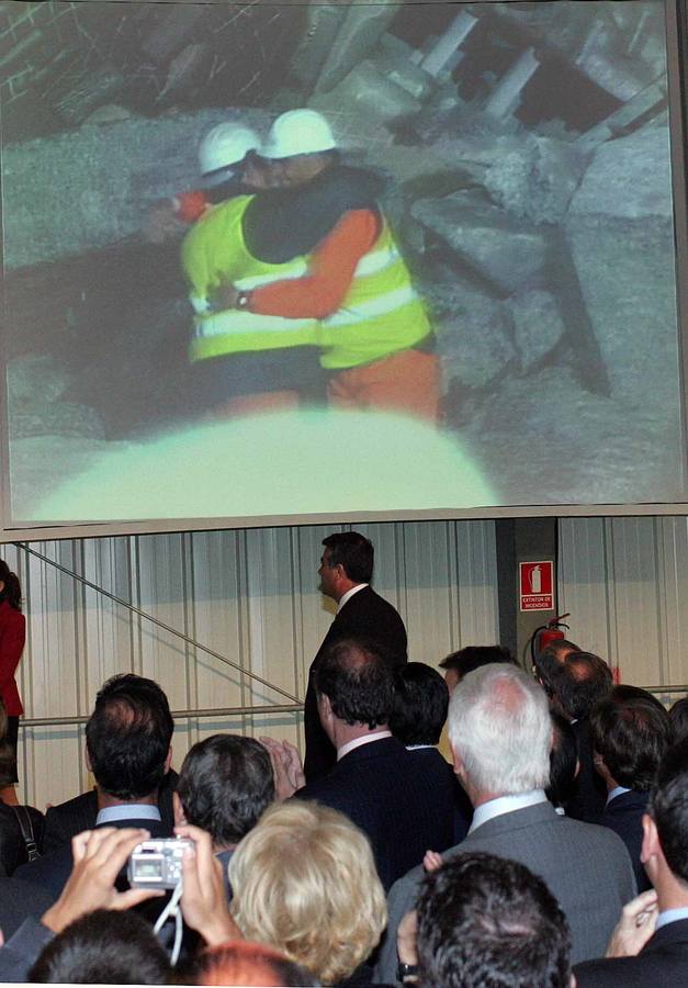 Imágenes de la construcción de los túneles de Guadarrama