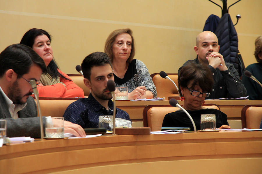 Pleno en el Ayuntamiento de Segovia