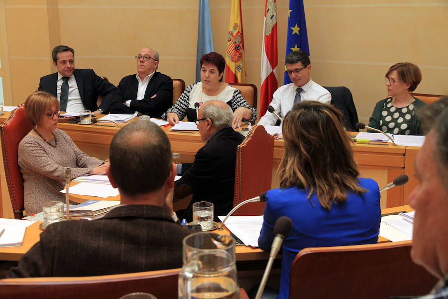 Pleno en el Ayuntamiento de Segovia