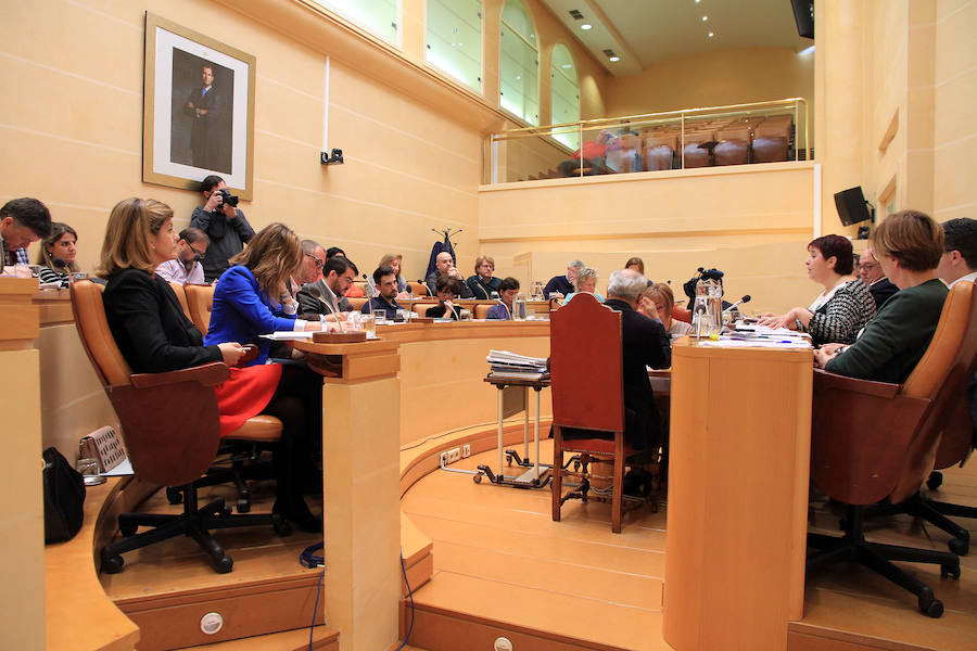 Pleno en el Ayuntamiento de Segovia