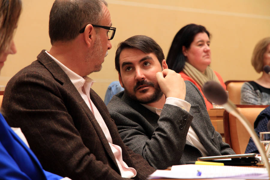 Pleno en el Ayuntamiento de Segovia