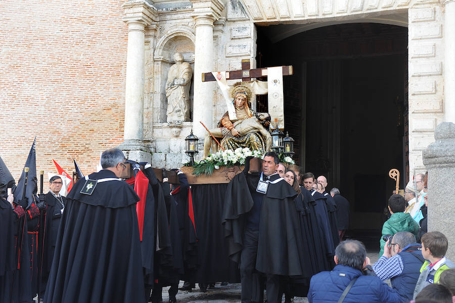 Procesión por la celebración del 450 aniversario de la Archicofradía de las Angustias en Medina