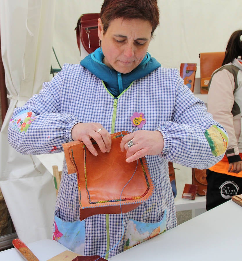 Talleres de artesanía en la Calle Mayor de Palencia