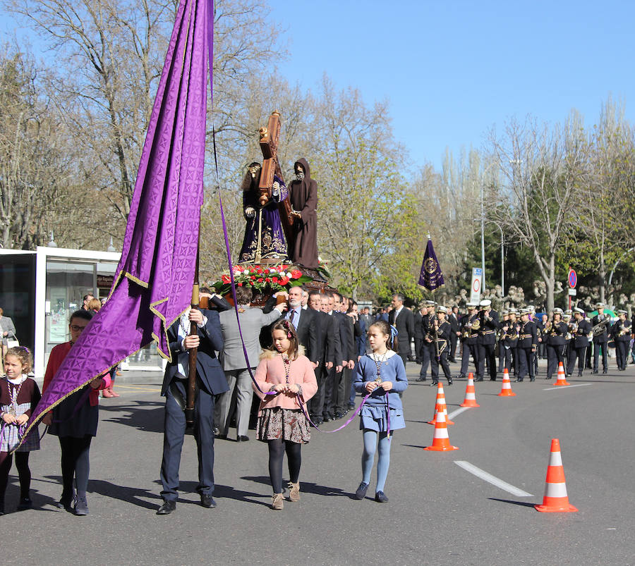 Entrega de la medalla de oro de la ciudad a la cofradia de los nazarenos de Palencia
