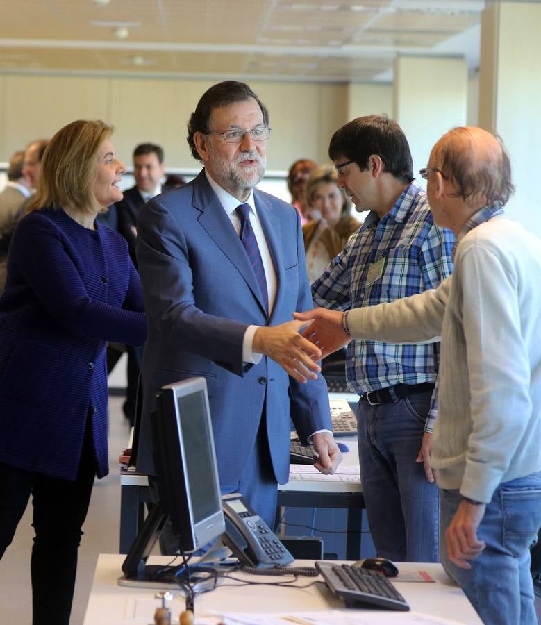 Rajoy inaugura en Segovia la sede de la Dirección Provincial del Instituto Nacional de la Seguridad Social (INSS)