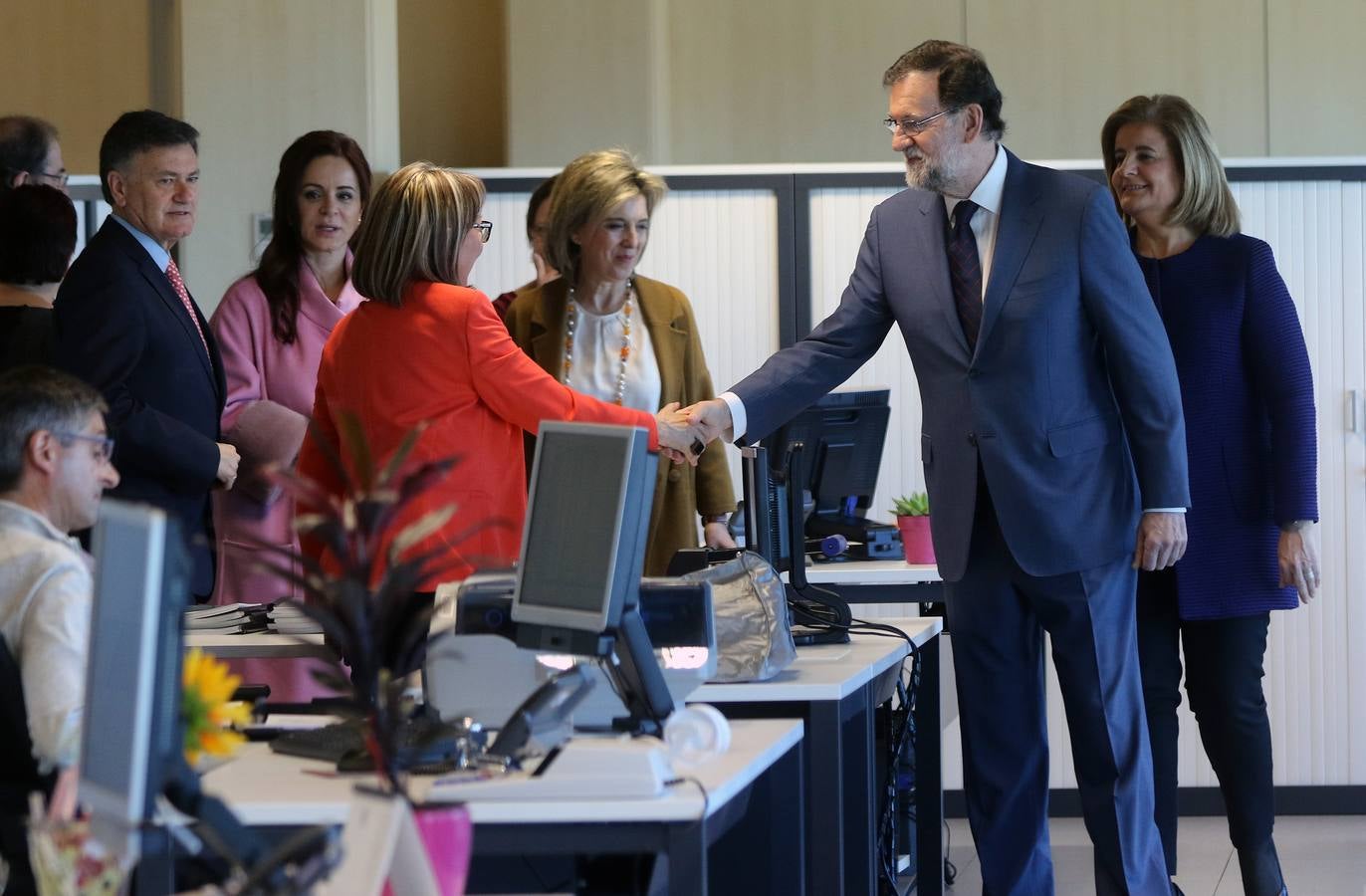Rajoy inaugura en Segovia la sede de la Dirección Provincial del Instituto Nacional de la Seguridad Social (INSS)