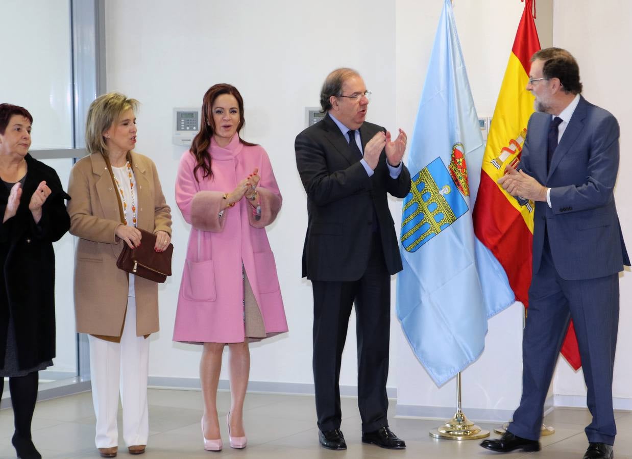 Rajoy inaugura en Segovia la sede de la Dirección Provincial del Instituto Nacional de la Seguridad Social (INSS)