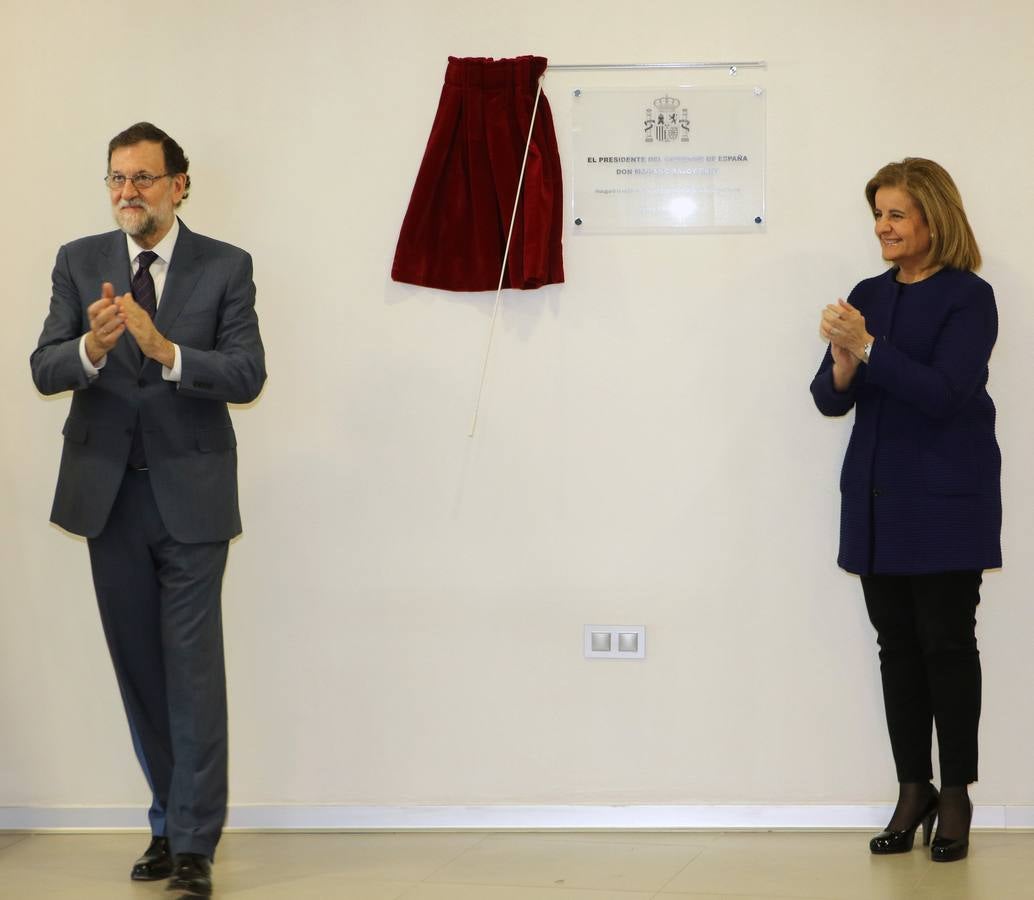 Rajoy inaugura en Segovia la sede de la Dirección Provincial del Instituto Nacional de la Seguridad Social (INSS)