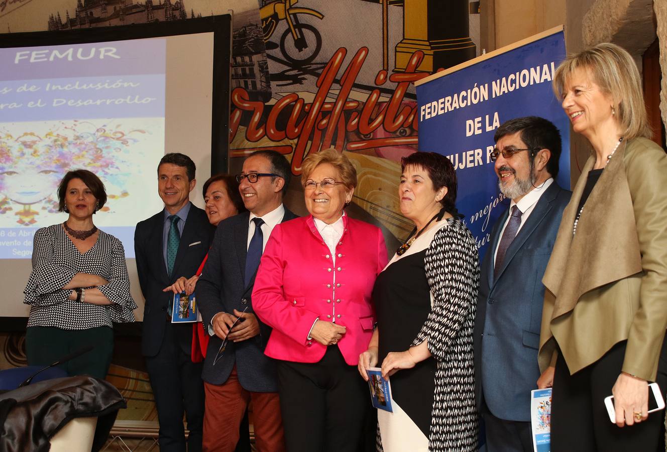 Jornada organizada por la Federación de la Mujer Rural (Femur) en Segovia
