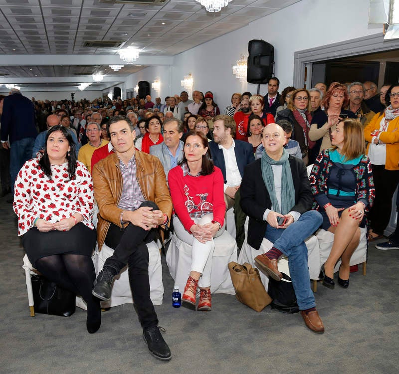 Pedro Sánchez hace campaña en Palencia para las primarias socialistas