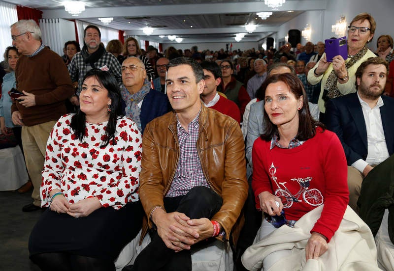 Pedro Sánchez hace campaña en Palencia para las primarias socialistas