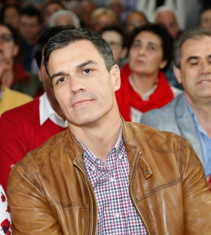 Pedro Sánchez hace campaña en Palencia para las primarias socialistas