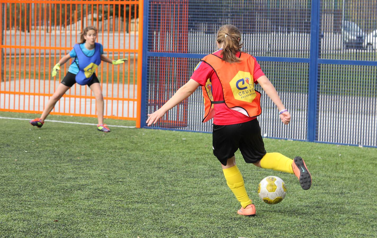 Finales masculinas y femeninas del Torneo Cruyff Court de Palencia