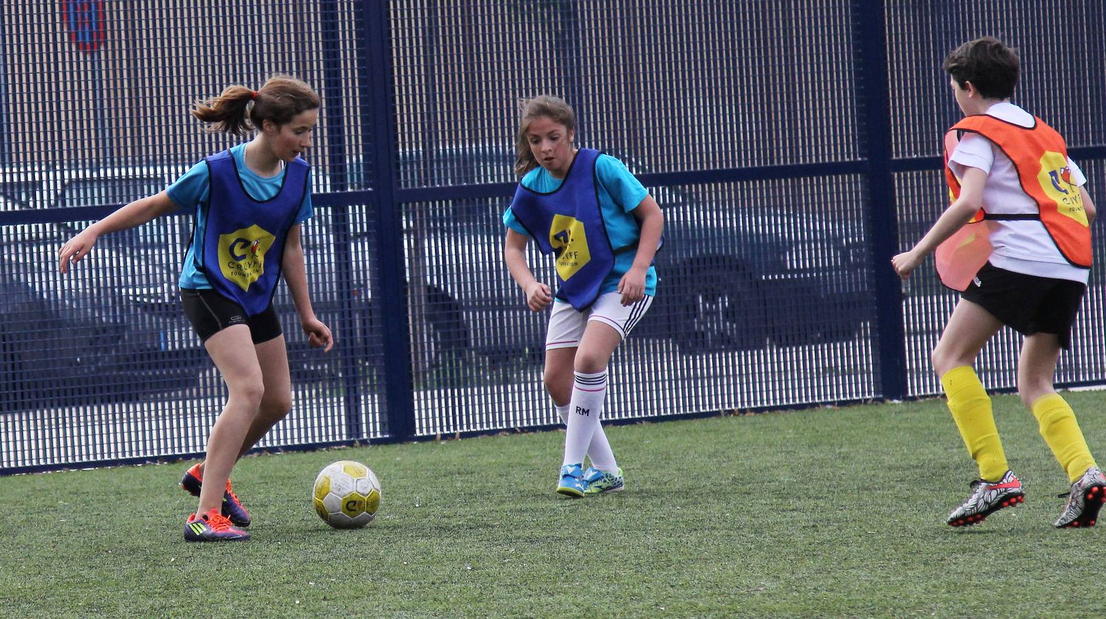 Finales masculinas y femeninas del Torneo Cruyff Court de Palencia