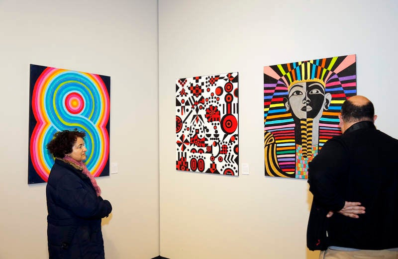 Exposición de Ramón Margareto en el Centro Cultural Provincial