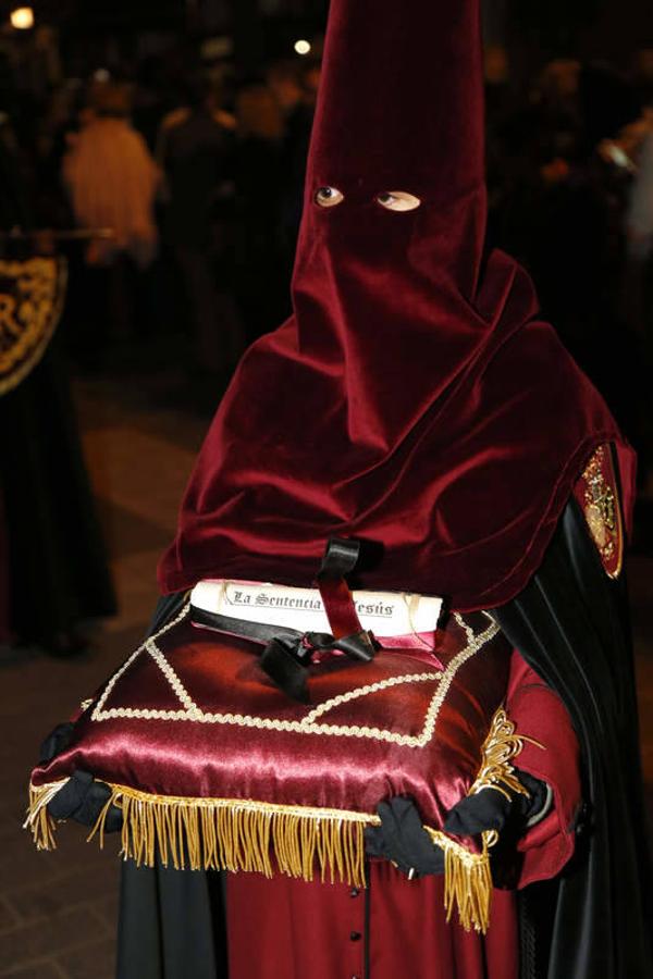 Procesión de la Sentencia en Palencia