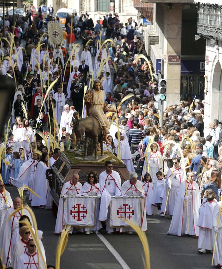 Procesión de La Borriquilla en Palencia (1/2)