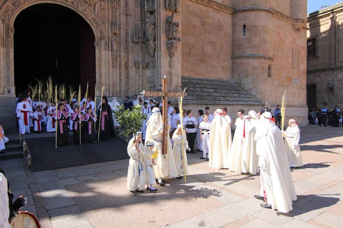 Procesión de la Borriquita en Salamanca