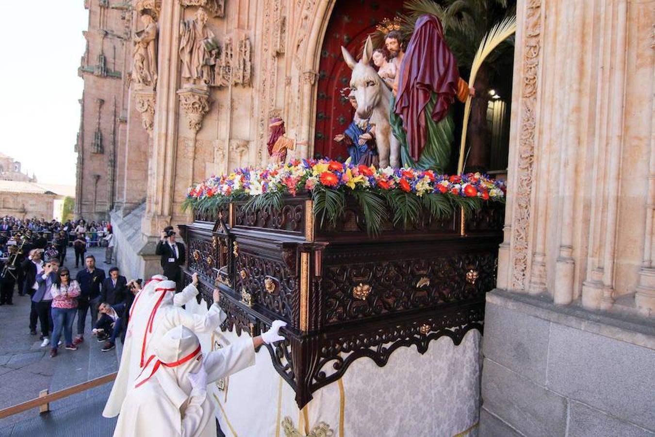 Procesión de la Borriquita en Salamanca