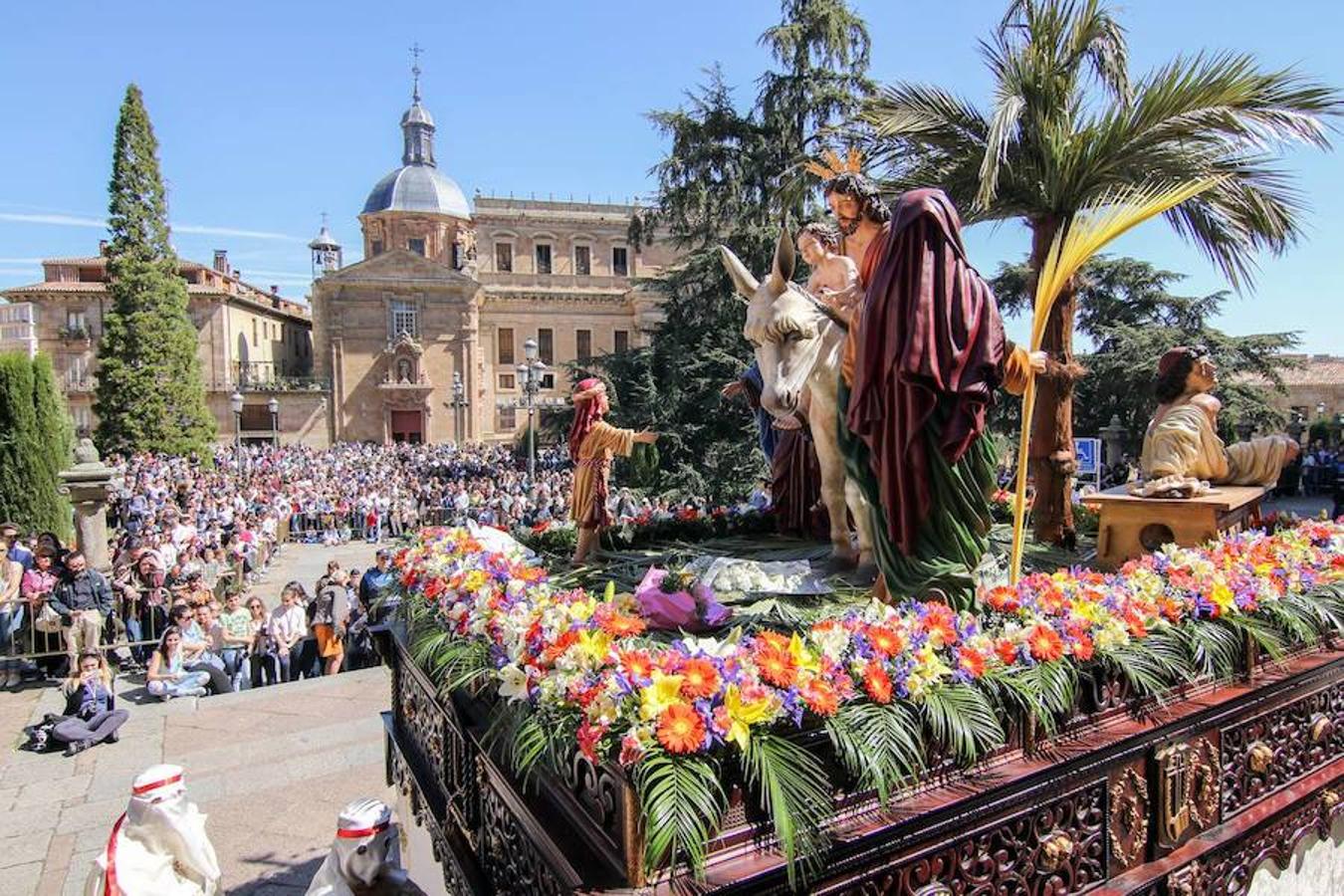 Procesión de la Borriquita en Salamanca