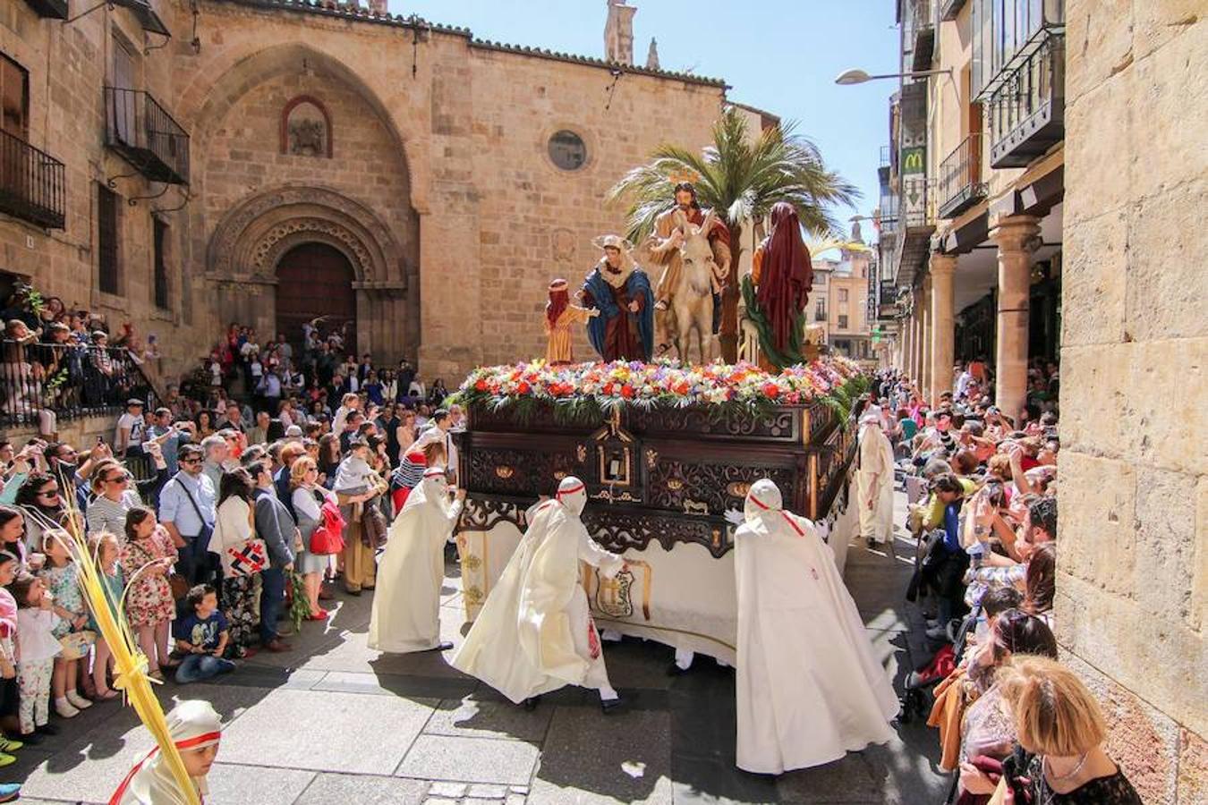 Procesión de la Borriquita en Salamanca