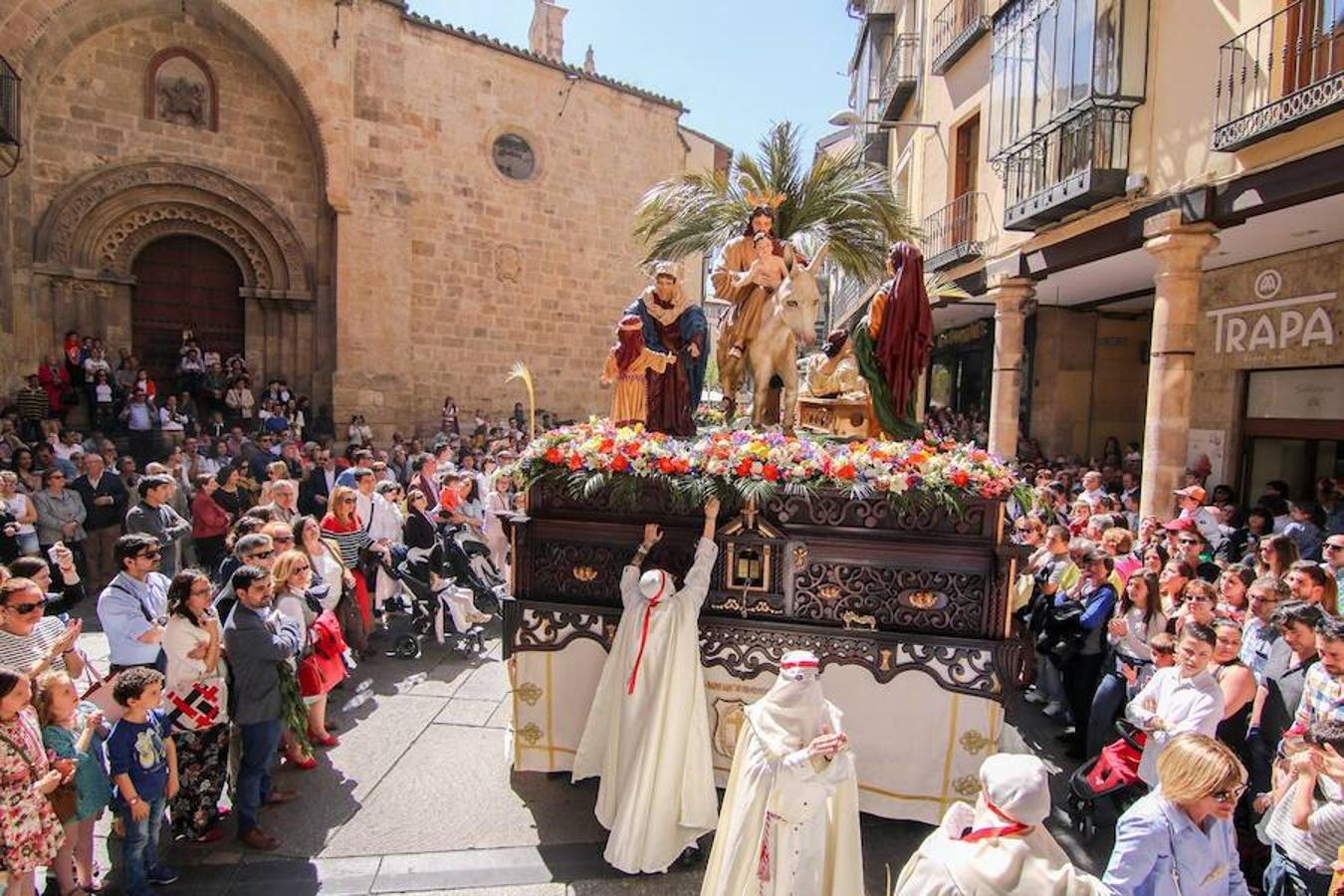 Procesión de la Borriquita en Salamanca