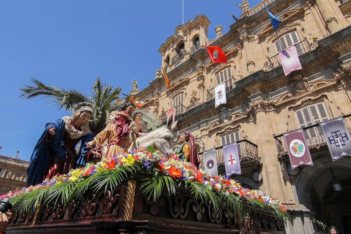 Procesión de la Borriquita en Salamanca