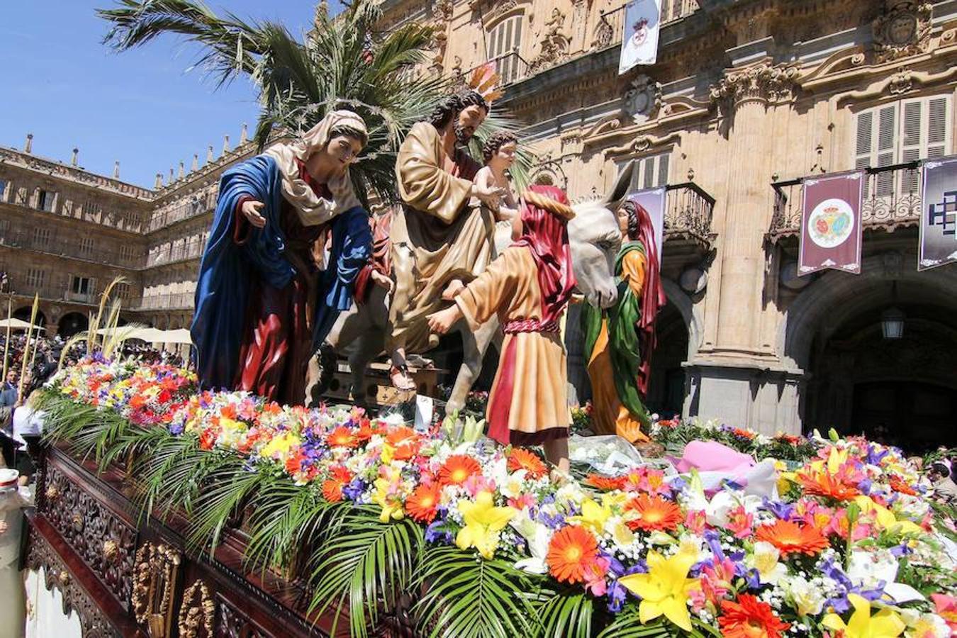 Procesión de la Borriquita en Salamanca