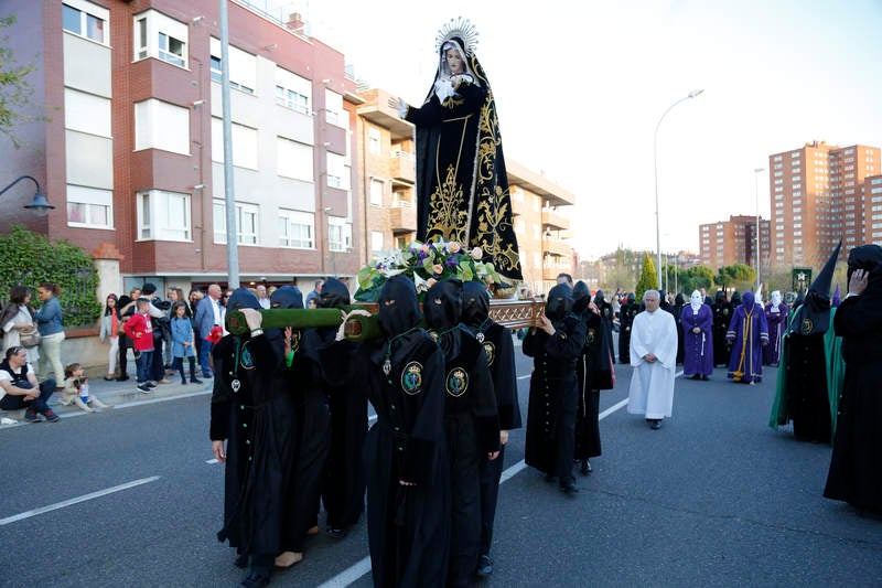 Procesión del Santo Rosario del Dolor en Palencia