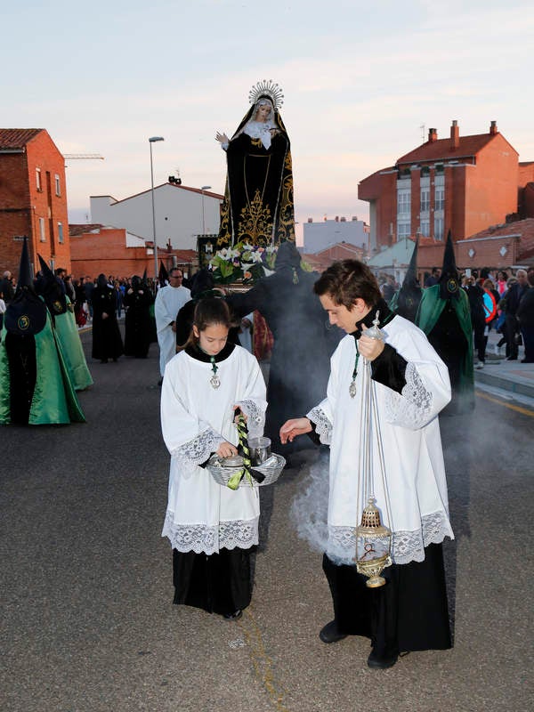 Procesión del Santo Rosario del Dolor en Palencia