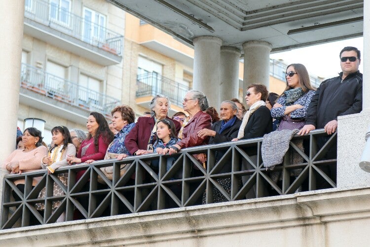 Procesión de Nuestro Padre Jesús del Perdón y acto de indulto al preso en Salamanca