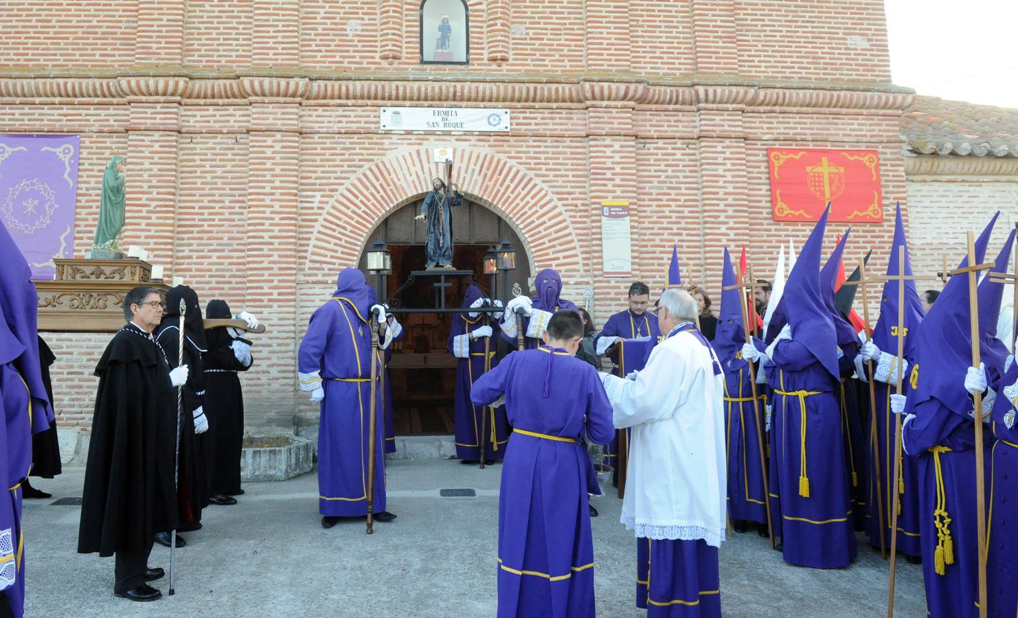 Traslado Procesional del Nazareno de la Cruz en Medina del Campo